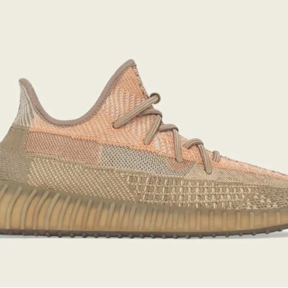 Yeezy Knit Sneakers Sand Taupe